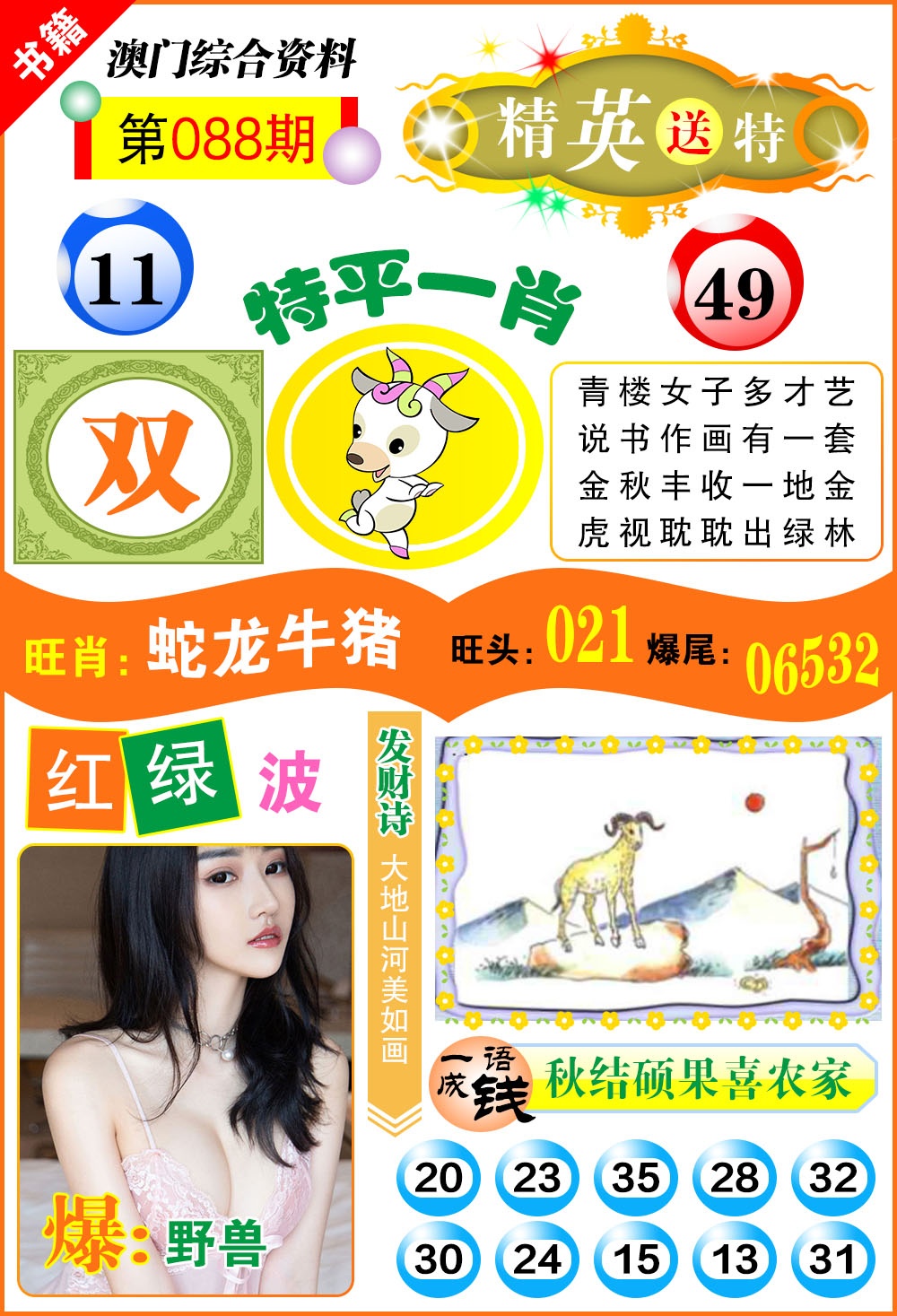 088期澳门综合资料[图]